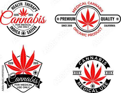Medical Cannabis Labels and Logos
