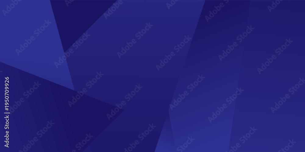 Fototapeta premium Modern dark blue paper background with dark 3d layered line triangle texture in elegant website or textured paper design