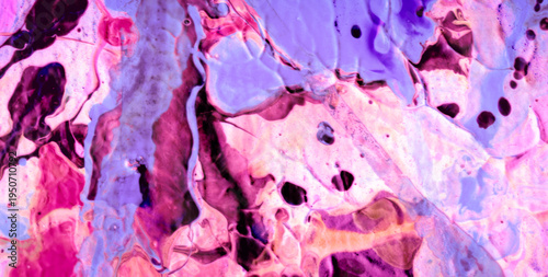 Ethereal Graphic Art with Ink Fog Backdrop Layers