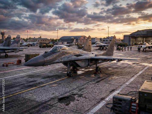 MiG-29 fighter jet