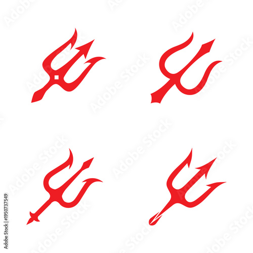 Shadow Realm Trisula Crest Logo