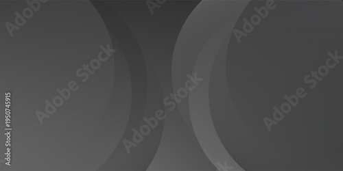 Elegant dark gray overlapping circles create a modern, sophisticated abstract background. Perfect for web design, presentations, business, or minimal branding projects