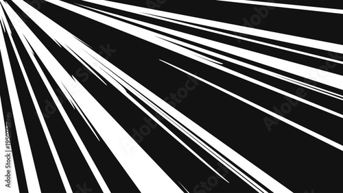 Abstract diagonal speed lines creating strong motion and dynamic action. Sharp streaks forming manga style movement effect.