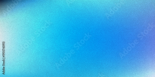 Abstract blue grainy gradient background with soft texture, minimalist cyan lo-fi aesthetic wallpaper for social media, website header, and modern graphic design projects.
