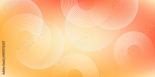 abstract red orange stripe line. geometric circle texture background. futuristic technology. retro styled concept.