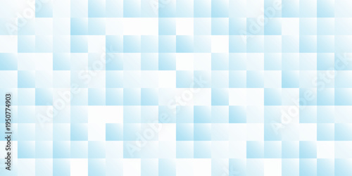 Abstract 3d modern square background. blue geometric pattern texture