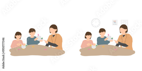 療育施設の微細運動トレーニング（洗濯ばさみ課題・作業療法・発達支援）