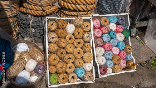Xom Voi wet market or flea market, a common business form in Ho Chi Minh City. The locals prefer to buy fresh crops or live livestocks and choose the best by themselves.