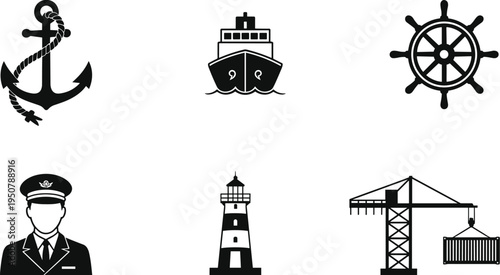 Nautical and Maritime Icons