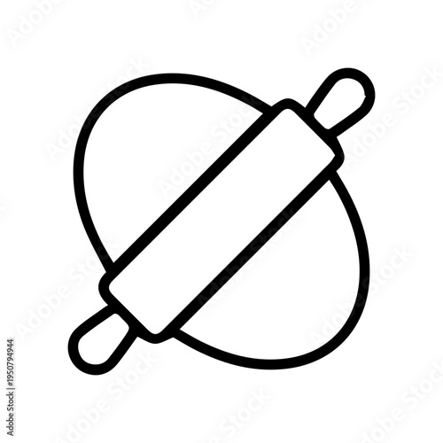 Rolling Pin and Dough