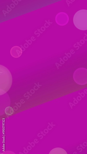 Vibrant Purple Background with Moving Circles.