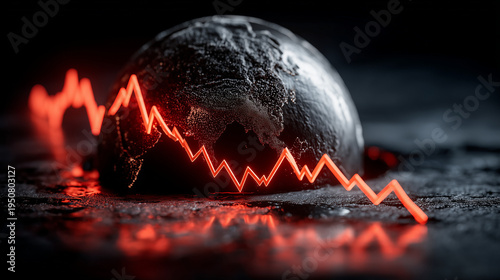 Economic Downturn: A symbol...