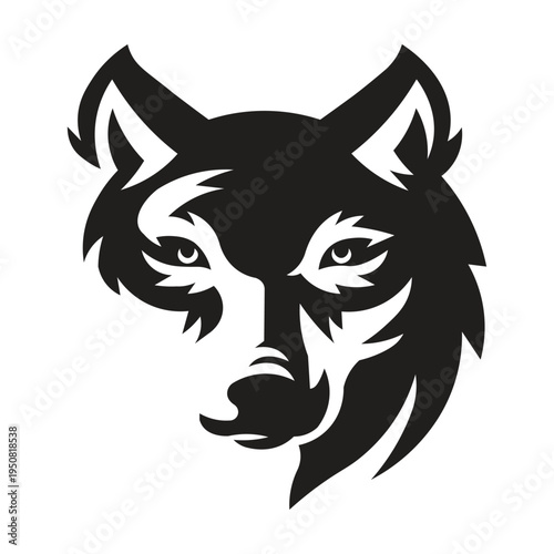 The silhouetted wolf head icon generally symbolizes strength, loyalty, intelligence, and a wild, unbridled spirit. Its design often features sharp features, piercing eyes, protruding fangs, and erect 