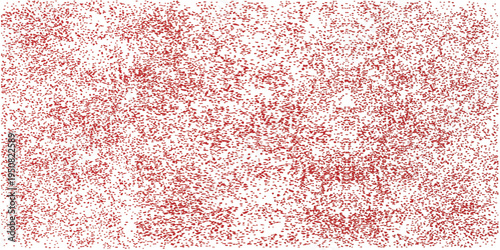 Red halftone dots brown color pattern gradient grunge texture background. Dot pop art comic sport style vector illustration.