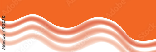 Flowing white abstract shapes against a solid red background, creating a dynamic contrast. Perfect for modern, artistic, or high-impact designs with bold visual appeal.