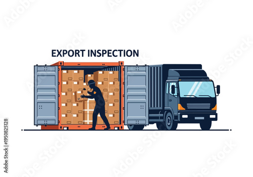 Export Inspection Ensuring Quality Control of Goods in Shipping Containers during Loading