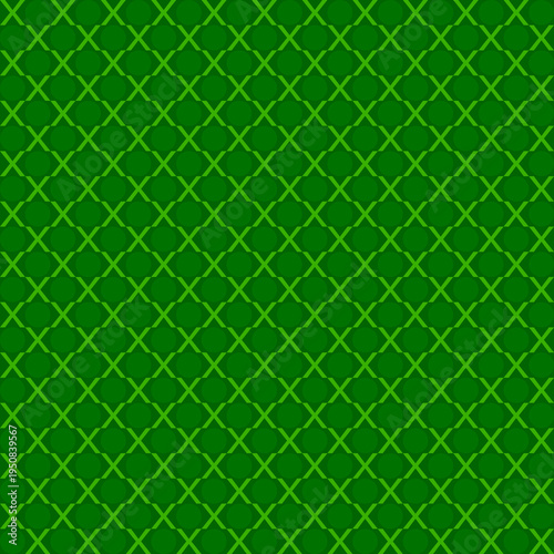 Seamless Green Cross Stitch Pattern Background vector background