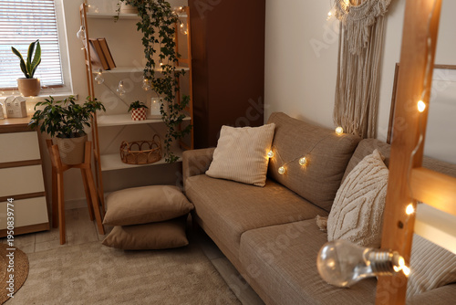 Interior of living room wit...