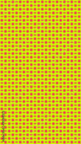 Bright Yellow and Red Abstract Pattern Background vector background