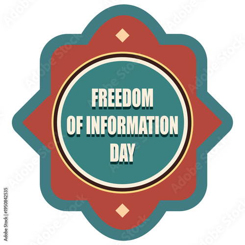 Freedom of Information Day sticker
