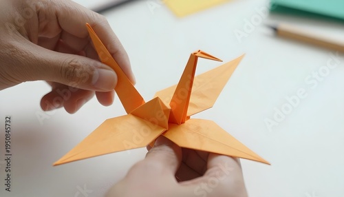 How to create a paper crane, showcasing AAPI cultural celebration and advocacy for community engagement and holistic health