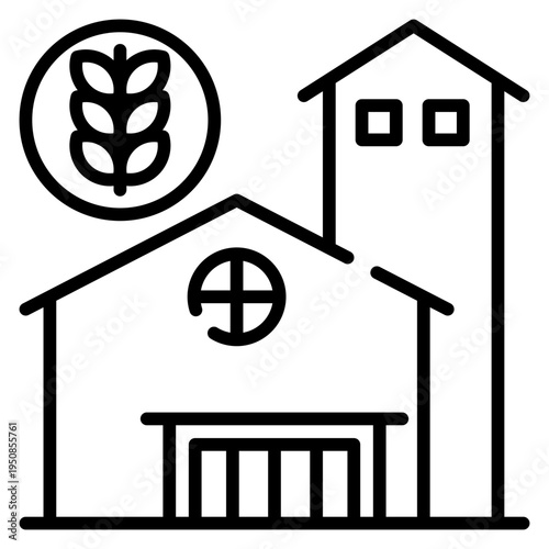 Granary Line Icon