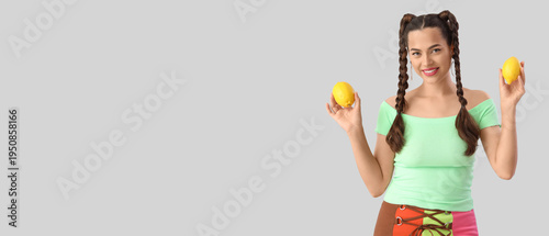 Beautiful young happy woman...