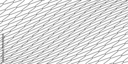 Mesh texture for fishing nets. Seamless pattern for sportswear or soccer goal, volleyball net, basketball hoop, hockey, athletics. Abstract net background for sports