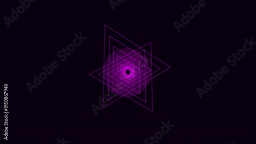 Seamless 4K loop of Sri Yantra Sahasrara sacred geometry unfolding slowly. Ideal for meditation, yoga studios, VJ sets, trance visuals, and sound bath sessions.