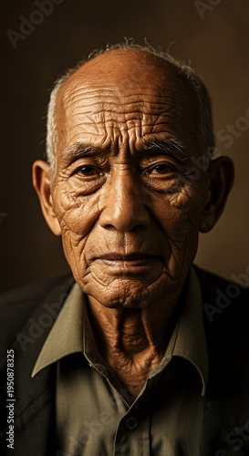 A Lifetime in a Gaze: Portrait Study