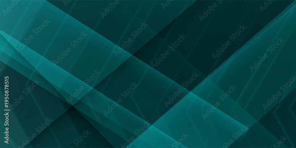 Obraz premium Abstract green background, diagonal lines and strips, vector10