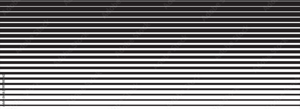Obraz premium Thin line halftone gradient texture. Fading vertical stripe gradation background. Repeating wide pattern backdrop. Black parallel lines wallpaper for overlay, print, cover, banner, poster. Art