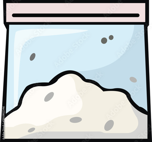 Powder Drugs Icon Design