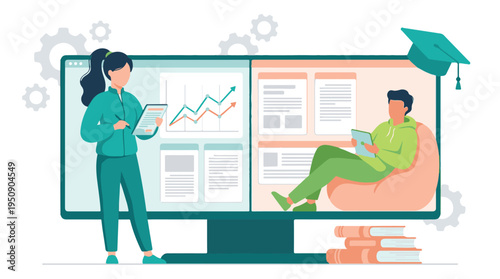 Online Learning Platform: Digital Education with Student and Instructor