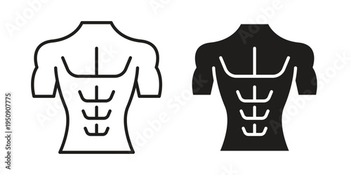 Abs icon symbol, logo illustration. Vector graphics web design.