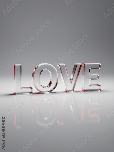 3D Rendering of the Word 