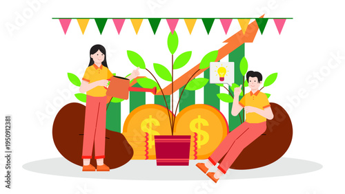 Employees planting trees as part of a corporate social responsibility