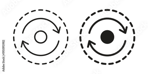 Consistency icon symbol, logo illustration. Vector graphics web design.