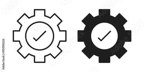 Execution icon symbol, logo illustration. Vector graphics web design.