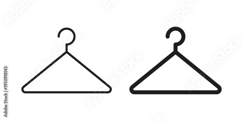 Hanger icon symbol, logo illustration. Vector graphics web design.