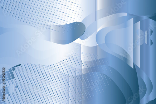 Background design with abstract objects and colors.