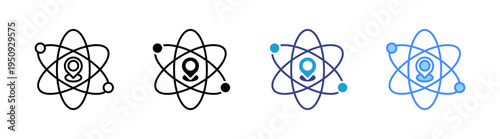 Dynamic Site Activation icon set multiple style collection