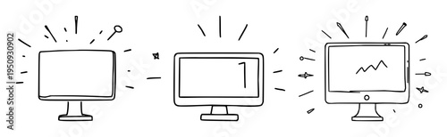 Digital Marketing set with vibrant icons and dynamic graphics featuring ad strategy, brands, social media with data analytics and consumer insights