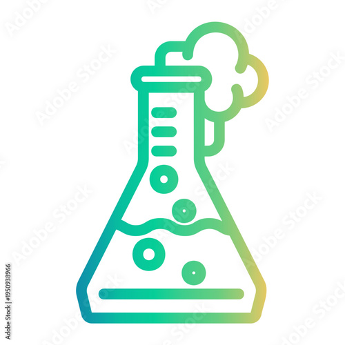 reaction Line Gradient Icon