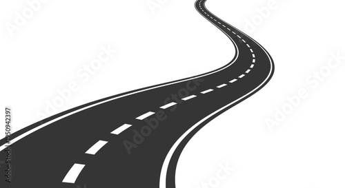 Road Image, Photography, Perspective View, Transportation Concept, Journey, Highway, Asphalt