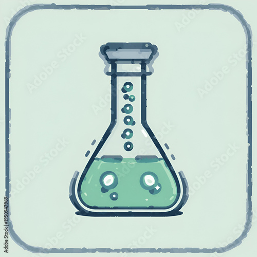 enzyme catalysis biochemistry glyph icon vector illustration