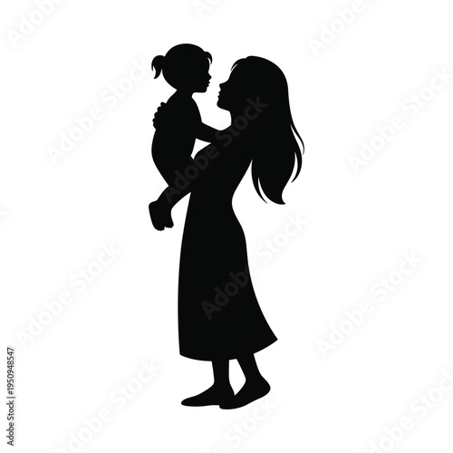 Couple in black silhouette embracing outdoors at dusk