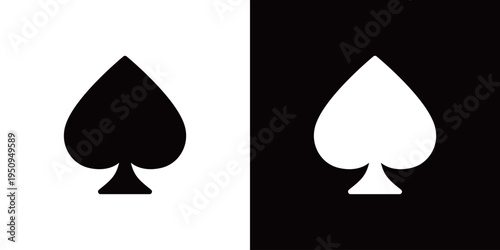 トランプのスペードマークアイコン