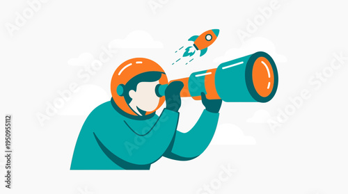 A pro sees a big ship in a far sky for a new fast work goal and win