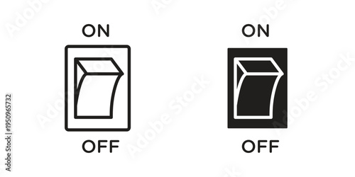 Switch icon logo concept on white background. Suitable for use on web apps